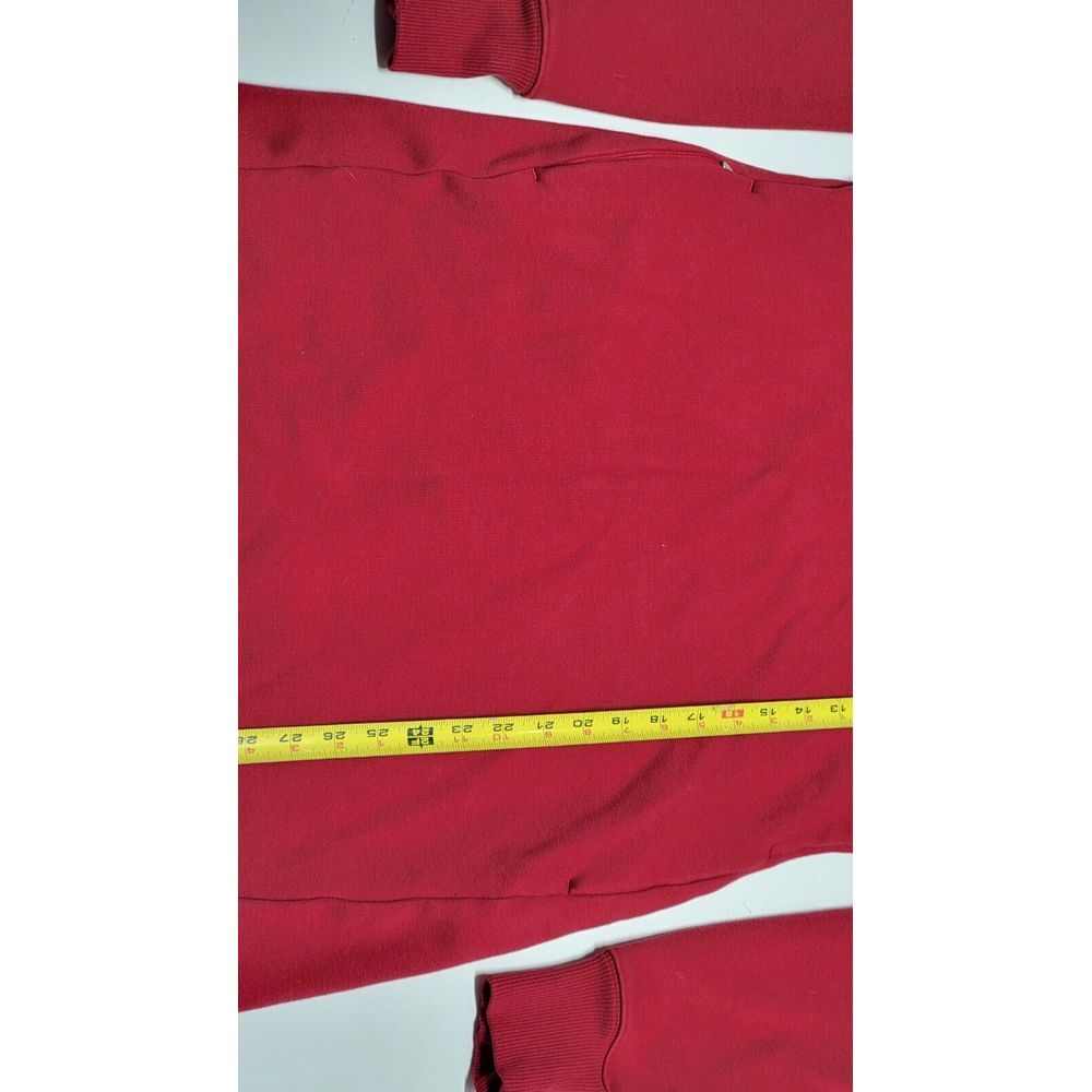 Athleta Cozy Karma Sweater‎ Dress Soft Plush Lined Pockets Red Womens XS - Picture 5 of 9